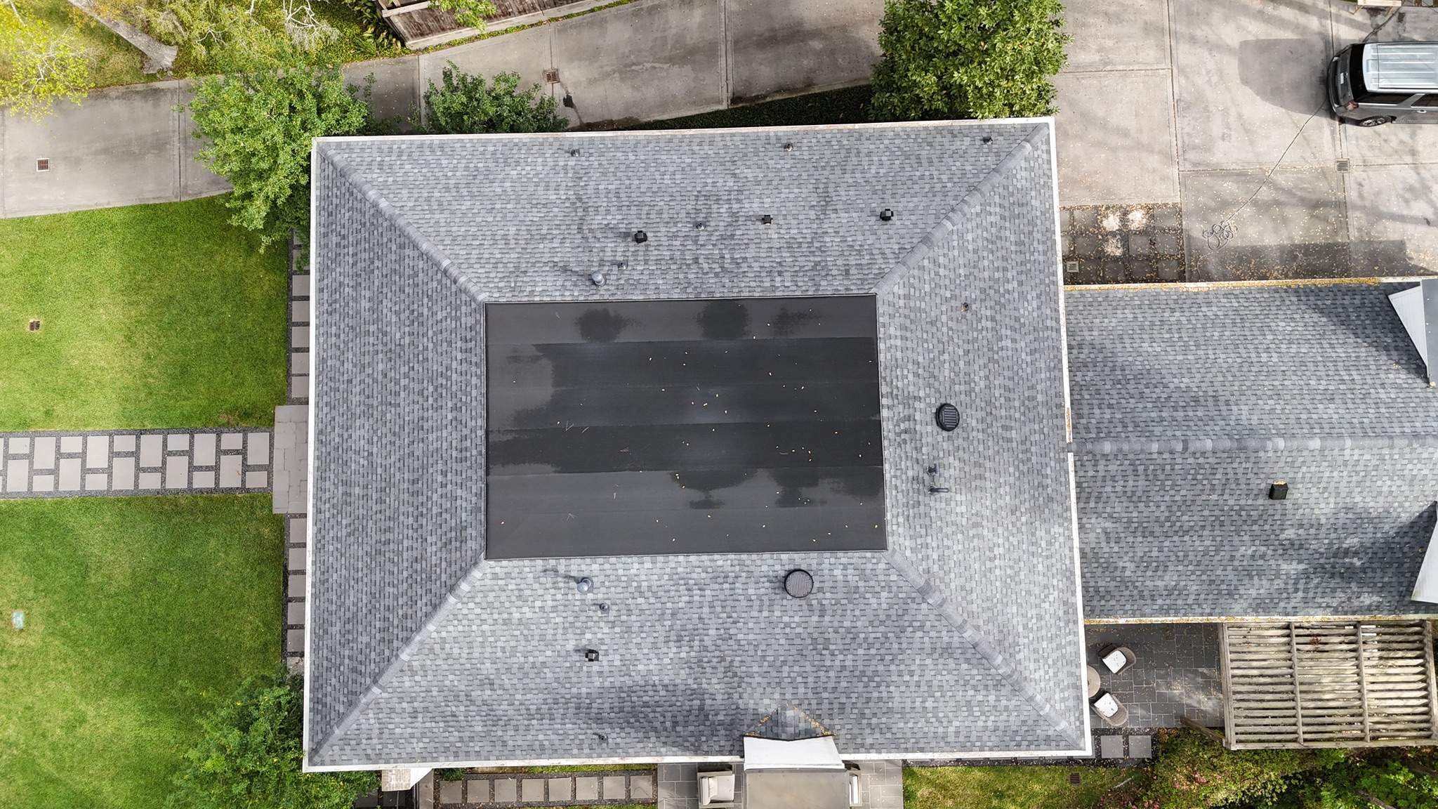 Project in Memorial by Locked In Roofing