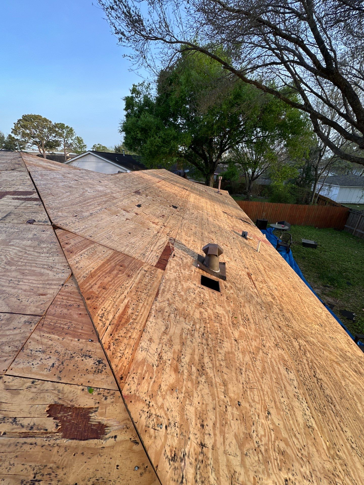Project in Houston by Motion Roofing