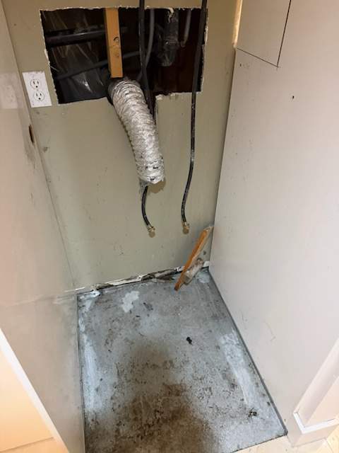 Wall Repair & Patching After Plumbing Leak Access by YVR Construction Group