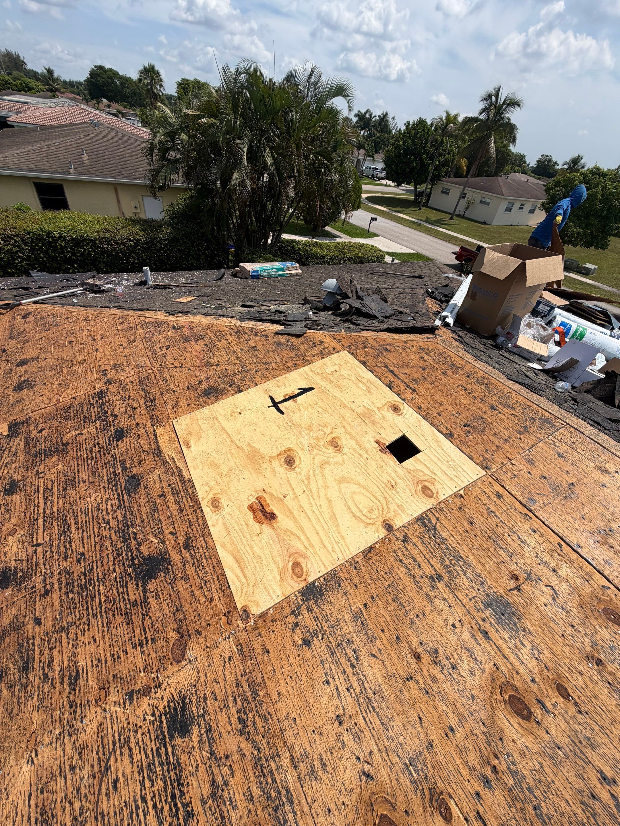 Comprehensive Shingle and Flat Roof Replacement in Boca Raton by Aastro Roofing