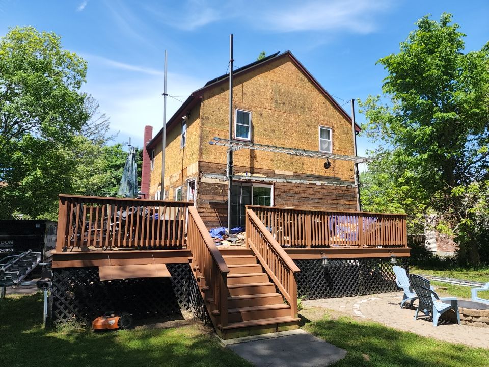 Siding Installation using James Hardie by UBrothers Construction