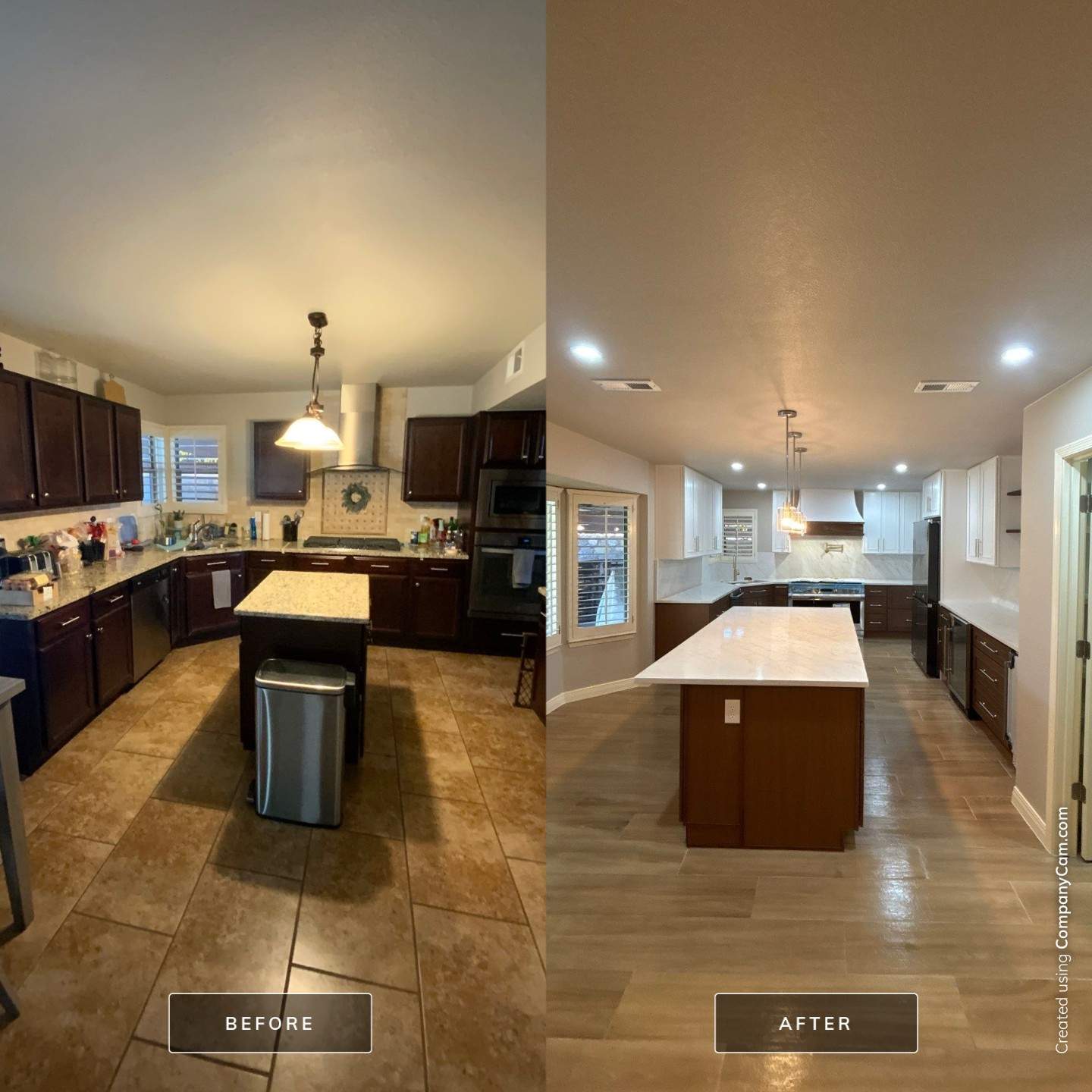 Kitchen and Floor Project #1 