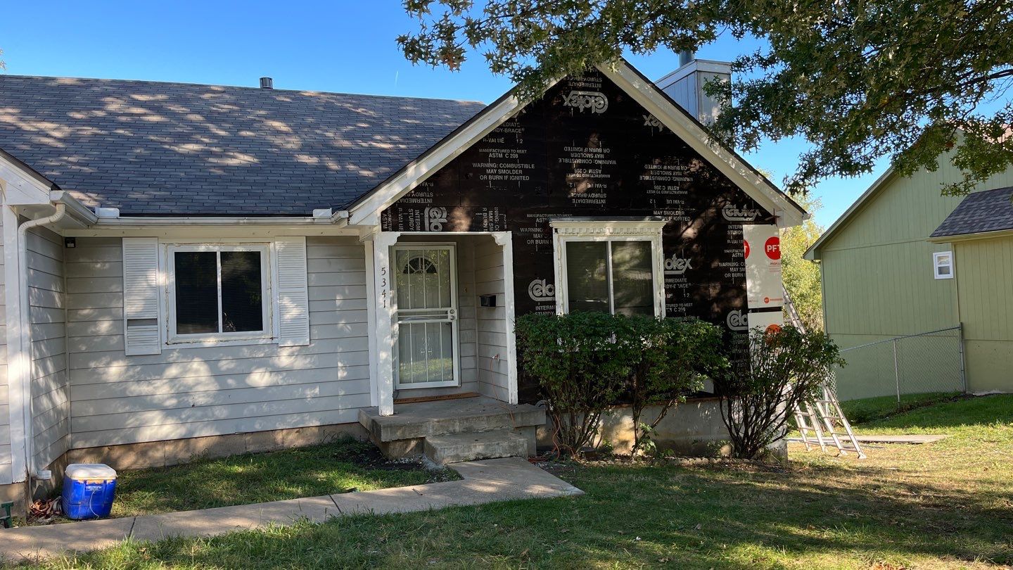 Siding Installation using Market Square by EEC  Windows, Siding & Roofing 