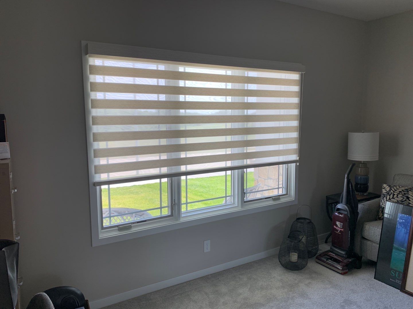Residential Window Coverings using Banded Shades by Hunter Douglas by Custom Blinds & Design