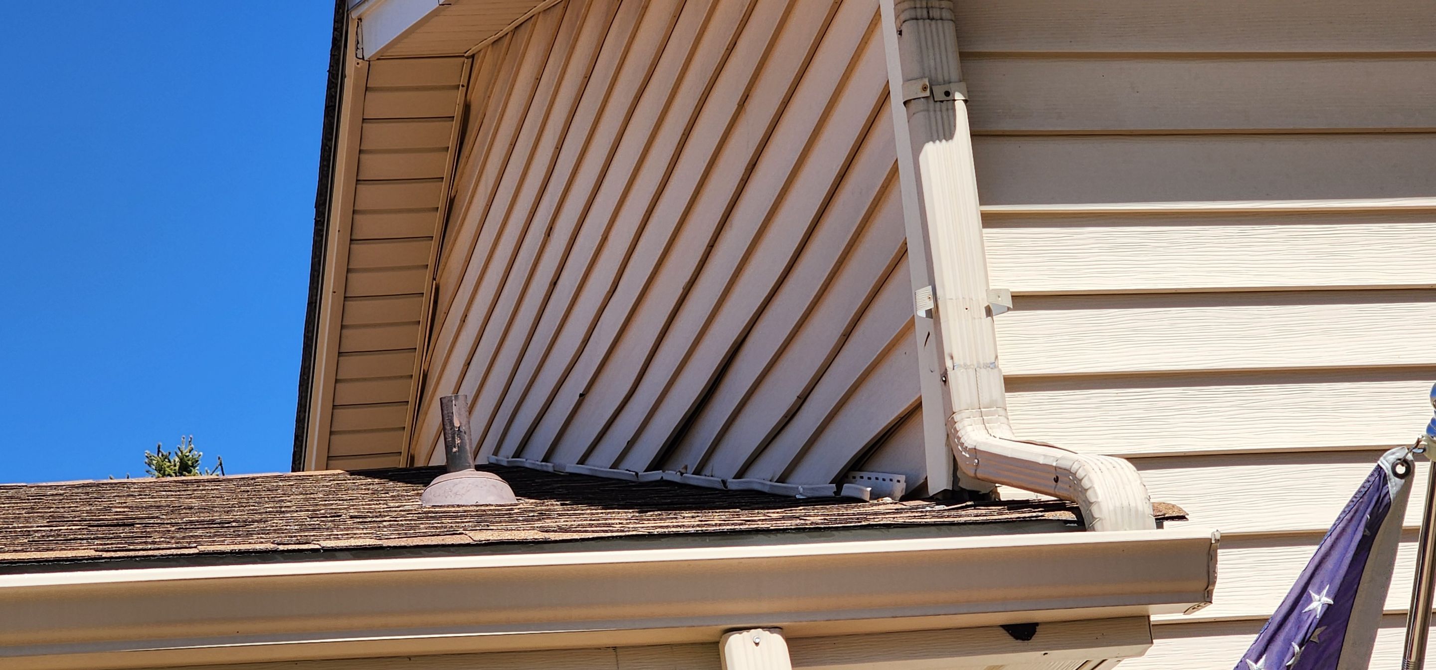 Hail Damage Inspection by 1st choice windows and siding