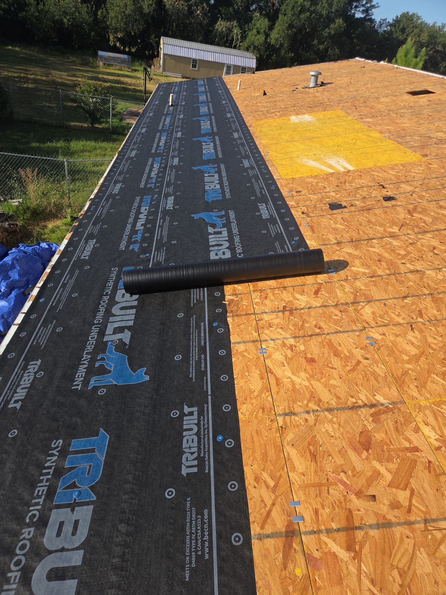 Project in Weatherford by Lonestar Roofing and Restoration LLC.