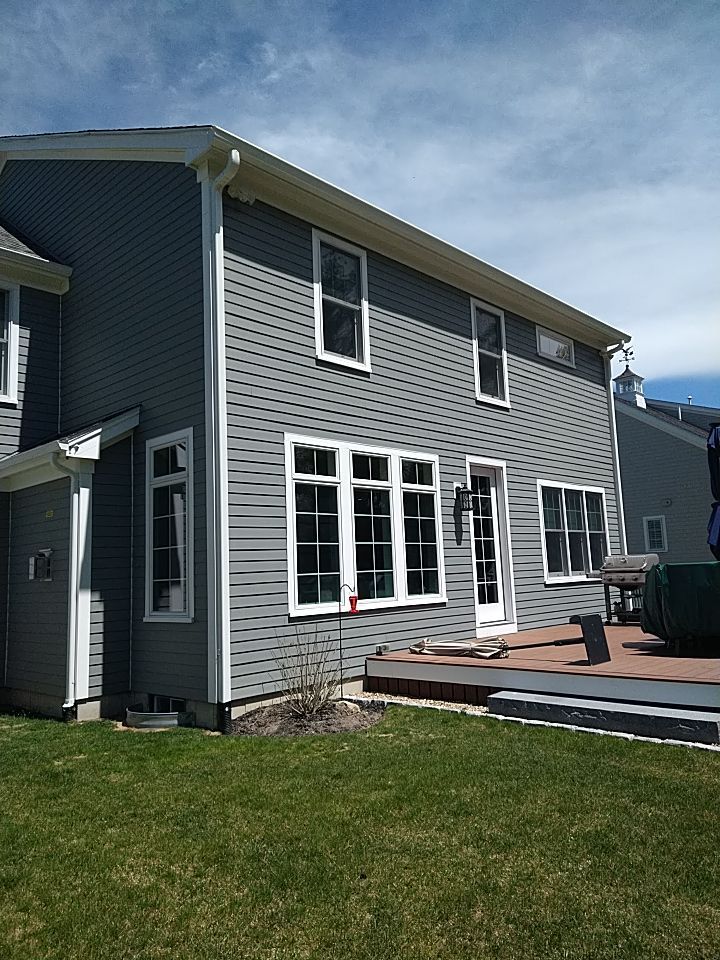 Walpole, MA Gutter Installation using 6" K-Style Aluminum Gutter by Gutter Pro Enterprises