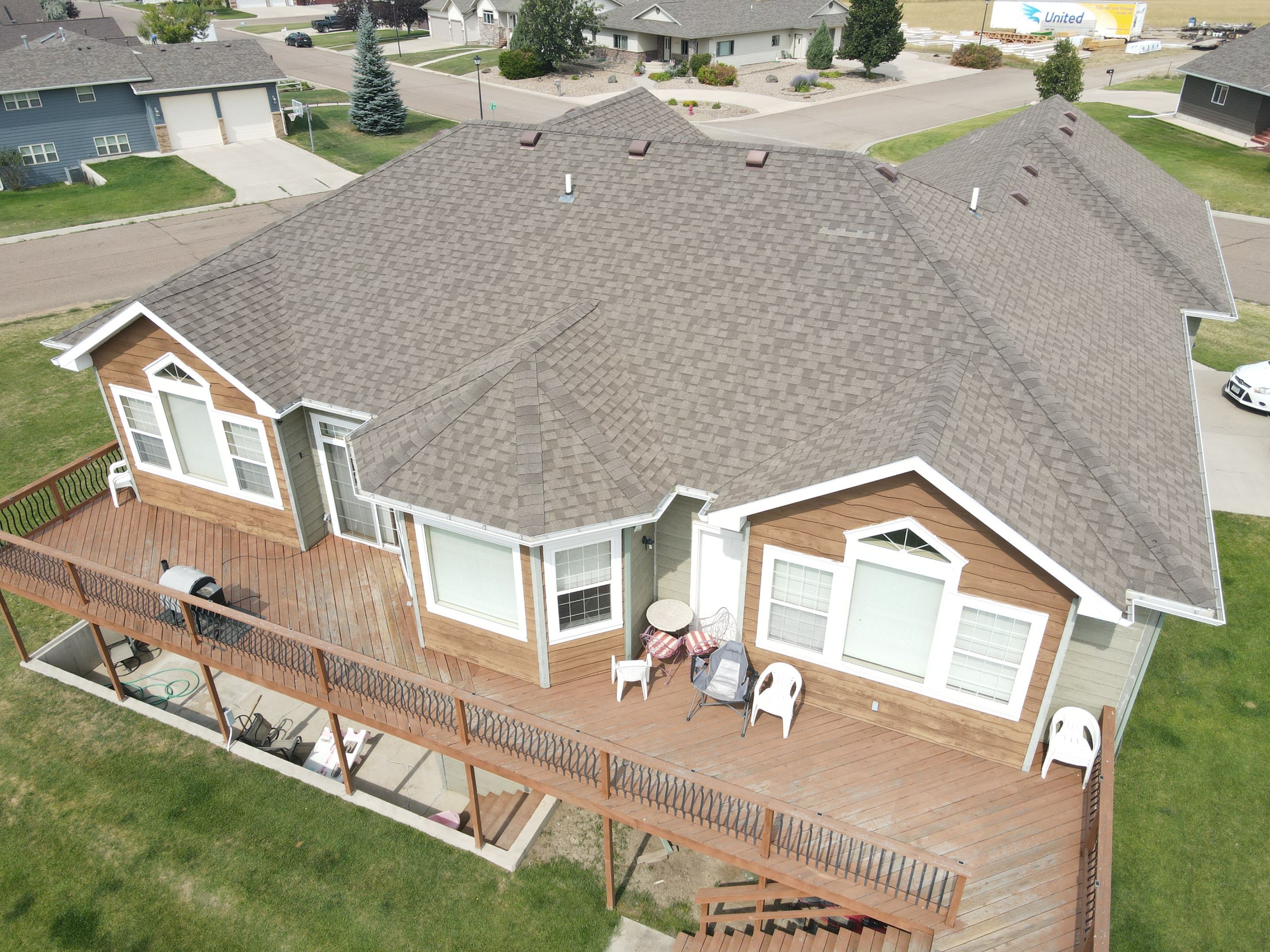 Residential Roofing Installation using GAF Shingles in Havre, MT by swagg construction