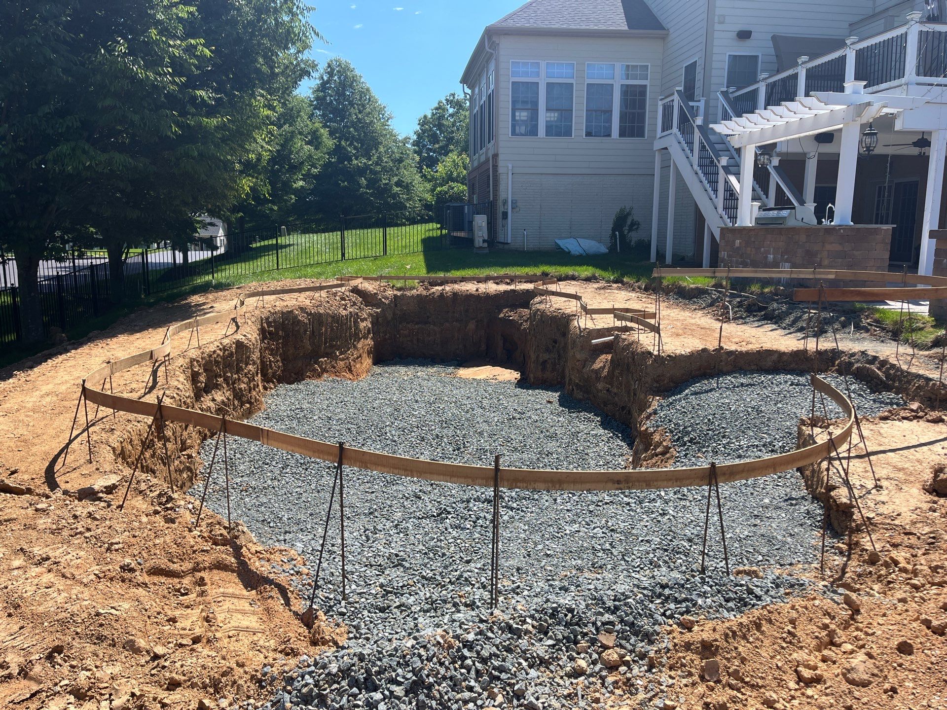 Project in Clarksville, MD by Elysium Pools