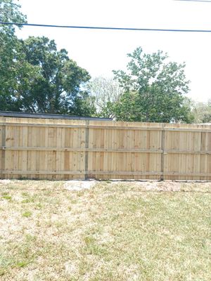 Bradenton, FL 6ft. Treated Board on Board Privacy Fence