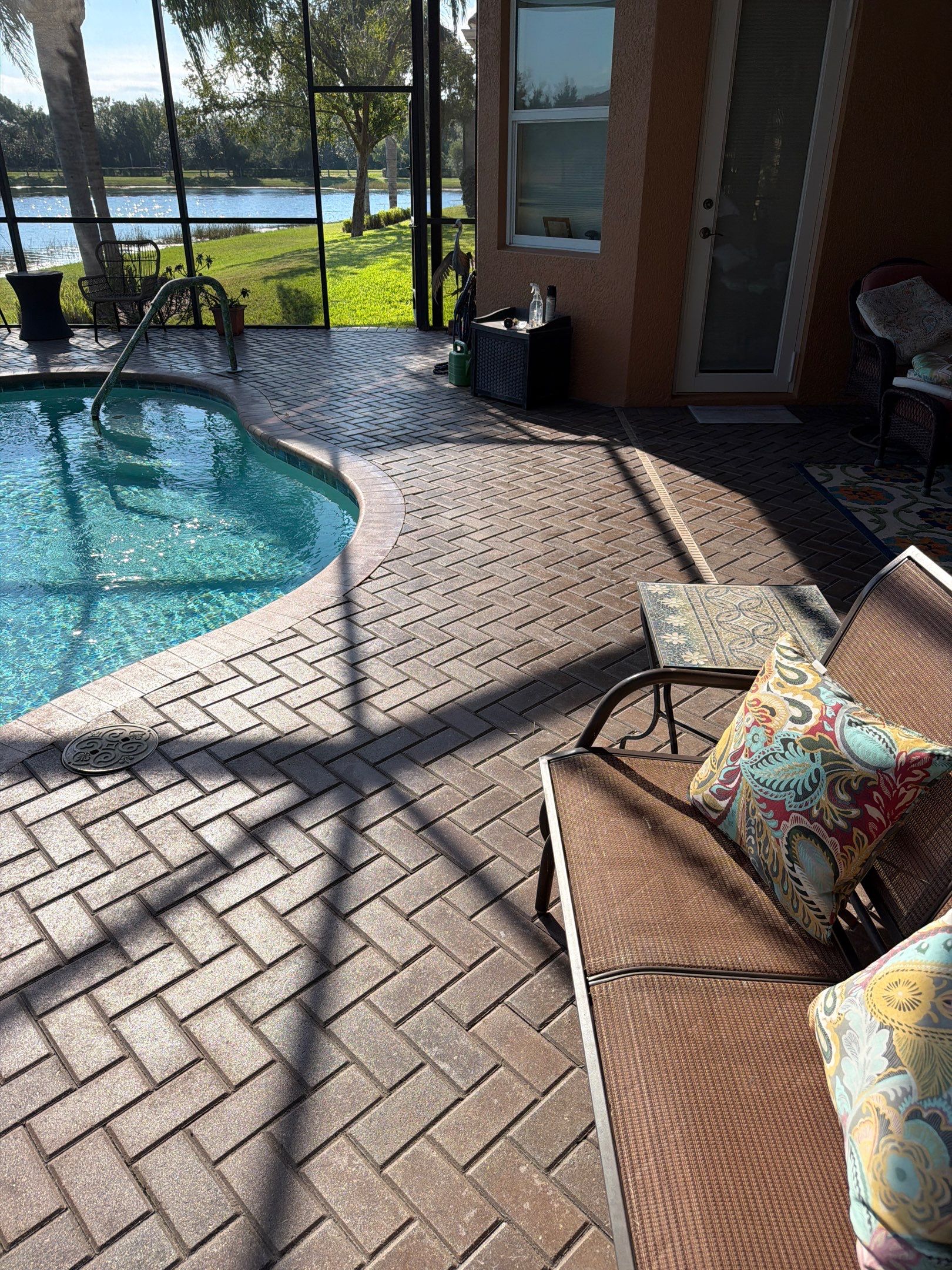 Valencia Lakes Paver Stripping and Sealing for Full Residential Property by Supreme Paver Experts