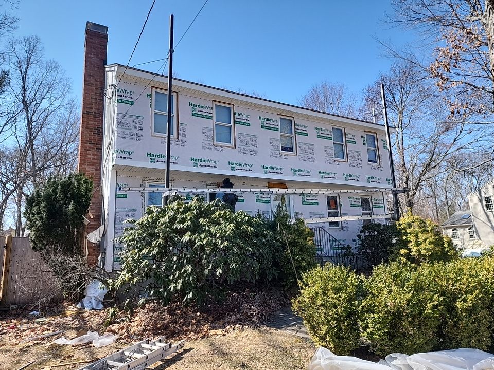 Deck and Sidin in Milford, MA by UBrothers Construction