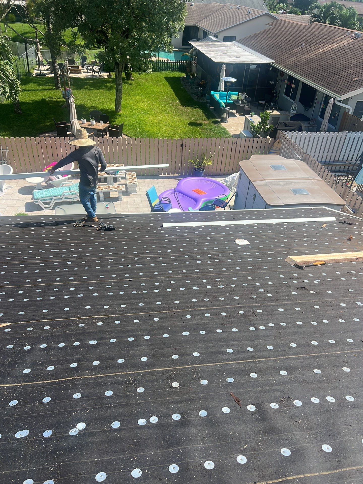 Residential Roofing Installation using Owens Corning Duration Shingle by First Due Roofing