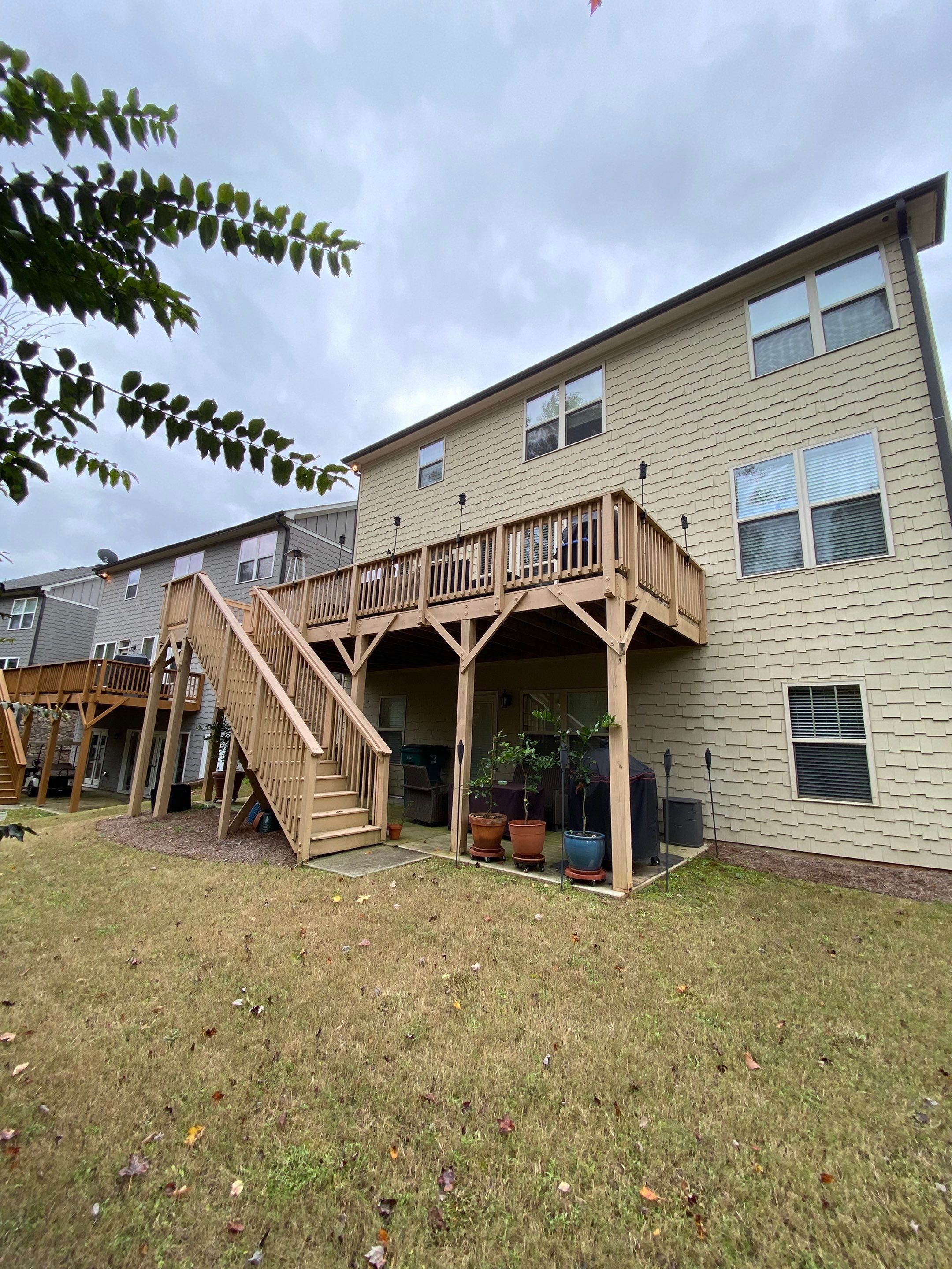 Composite Deck and Underdeck Porch Installation in Smyrna by Swift Home Renovations