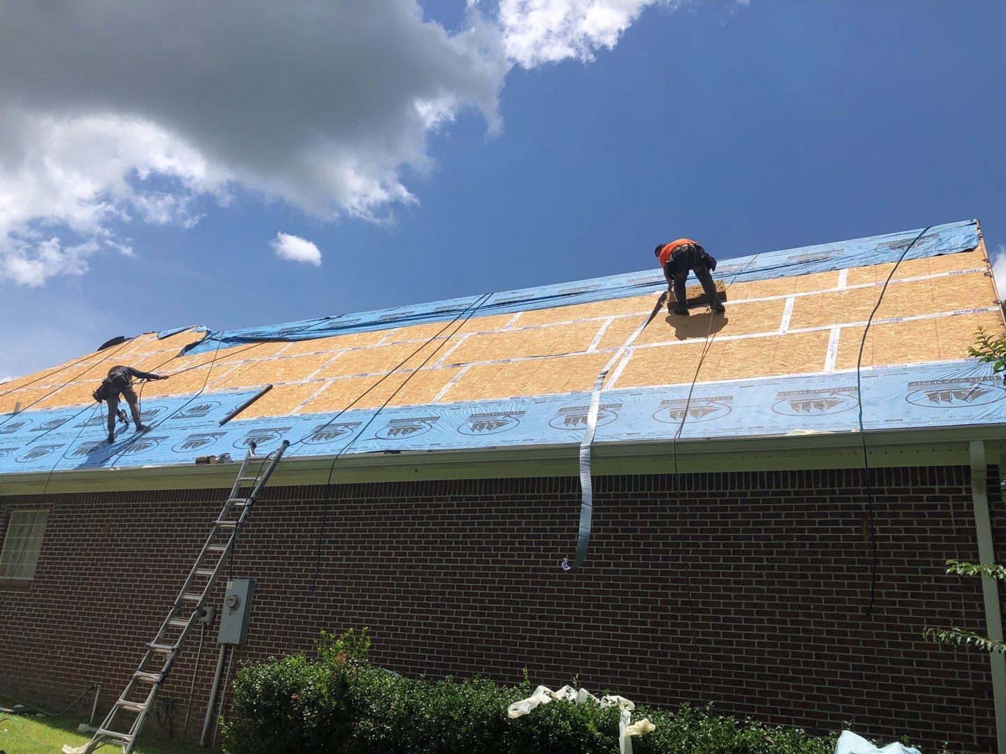 Residential Roofing Installation using Roof Replacement by American Roofing & Construction LLC