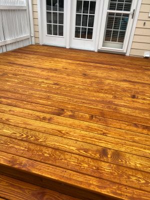 Weathered Deck using Wood Sealant