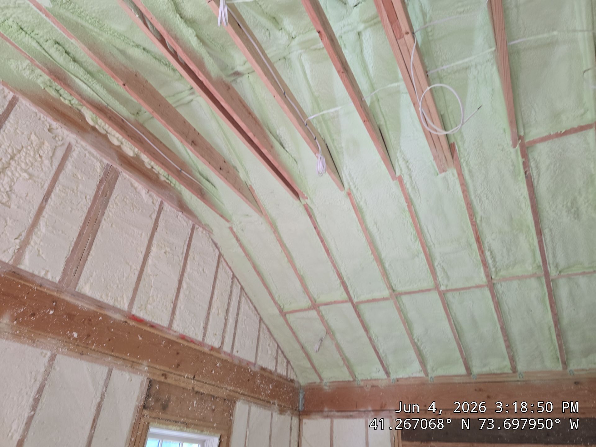 Attic, Walls and Rim Joist Insulated with Spray Foam by NYS Foam & Energy