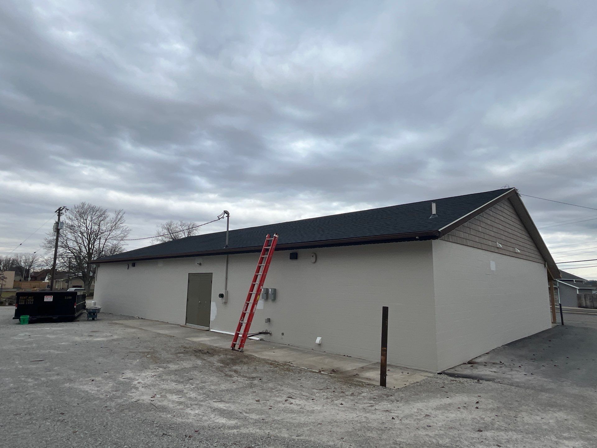 Commercial Roofing Installation using GAF Timberline HDZ Slate by Nitro Roofing and Construction