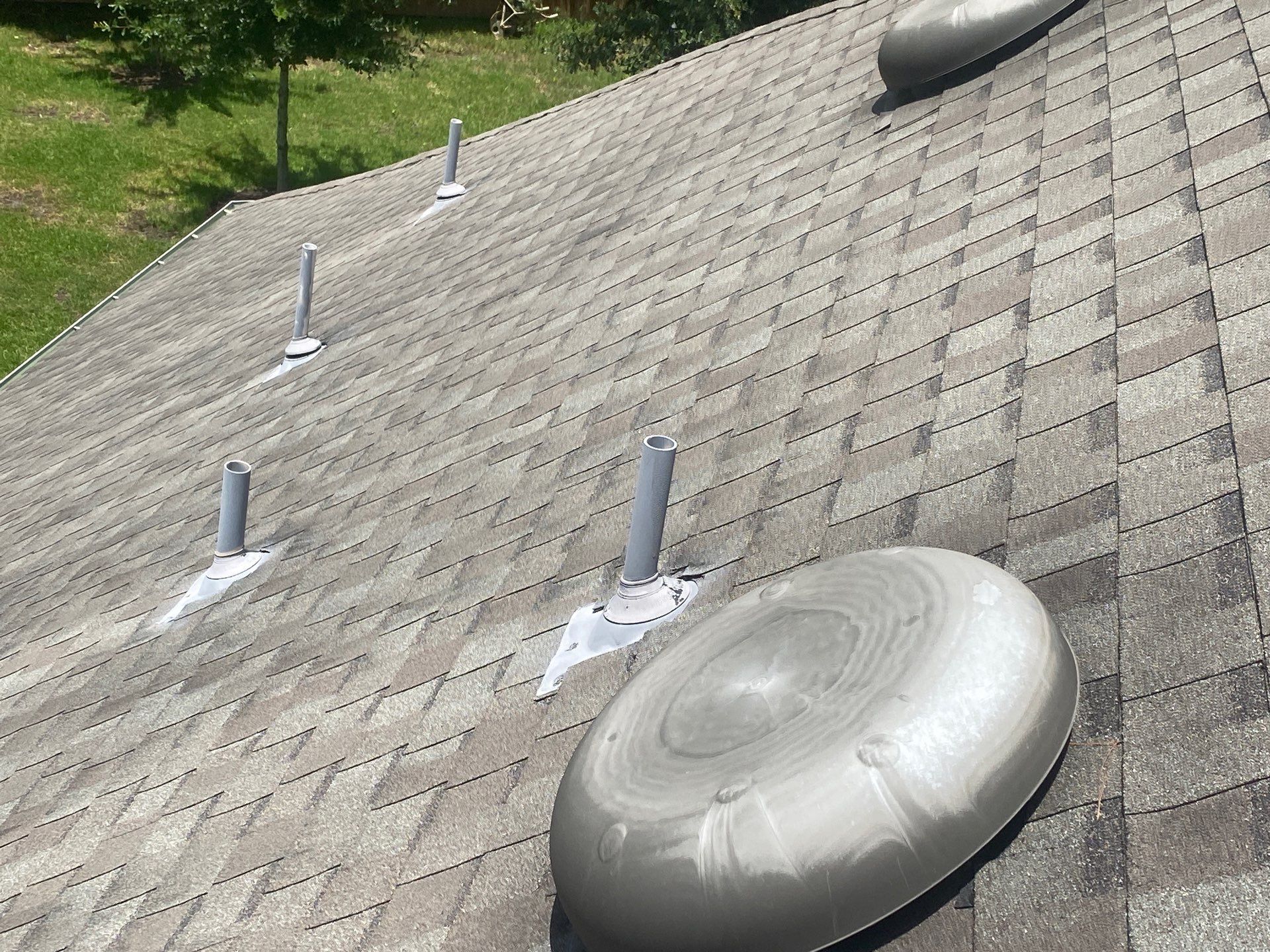 Hail Damage using Owen's Corning Duration (Lifetime) Shingles by Roof Repair Company