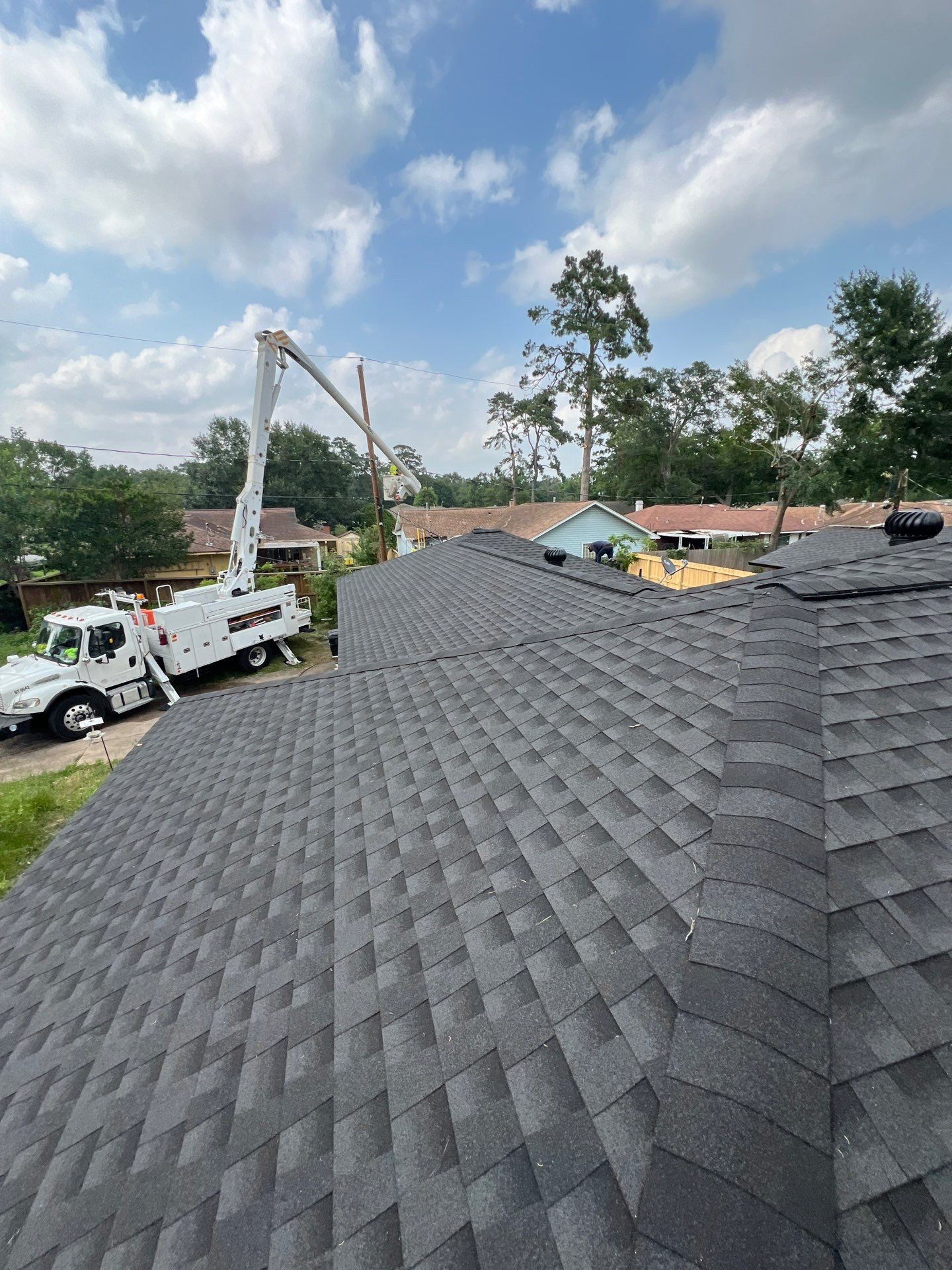 Residential Roofing Repair using Owen's Corning Duration (Lifetime) Shingles by Roof Repair Company