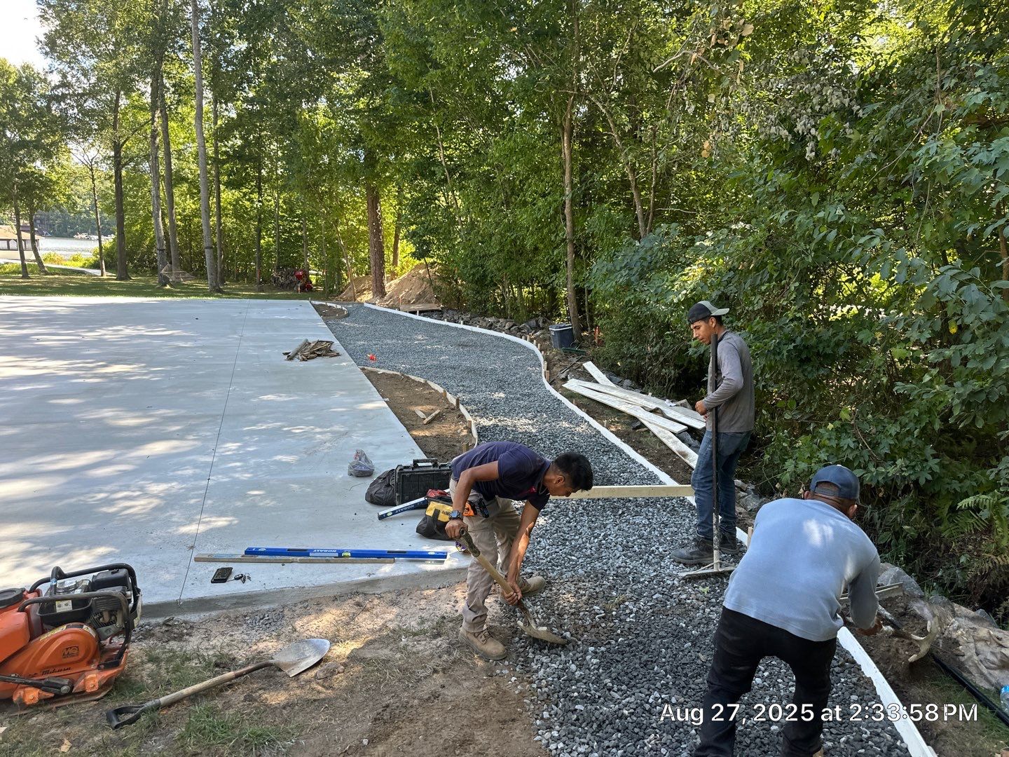 Pickle Ball Court in Mineral by City Light Construction LLC