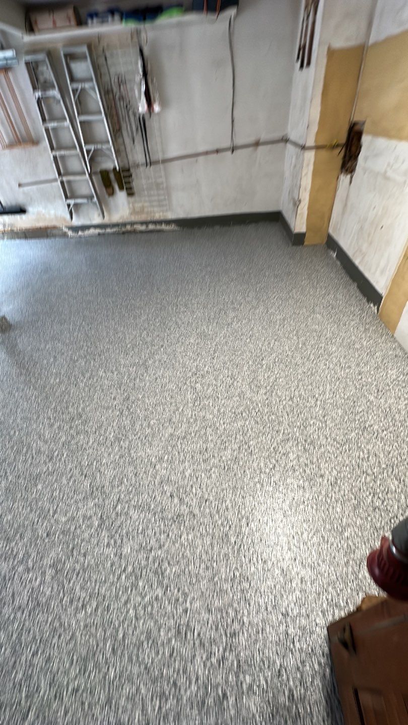 Garage Project in Pittsburgh by Floors in a Day, Inc