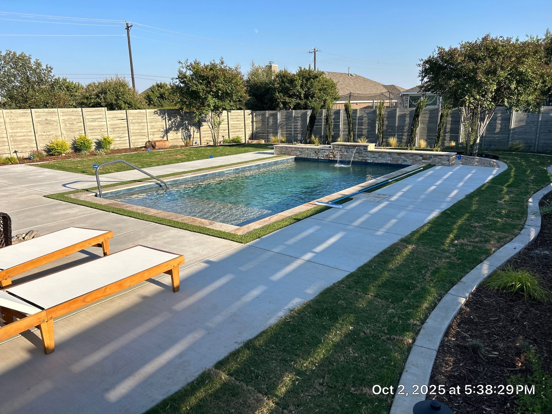 Small Pool with Landscaping by Pinnacle Pools and Spas - DFW