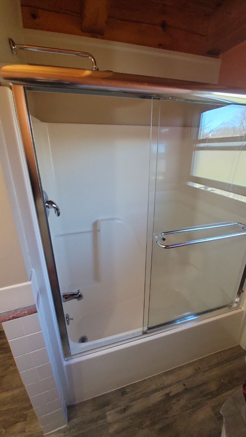 Tub to Walk-In Shower Installation in Stanfordville, NY  by Yankee Home Improvement