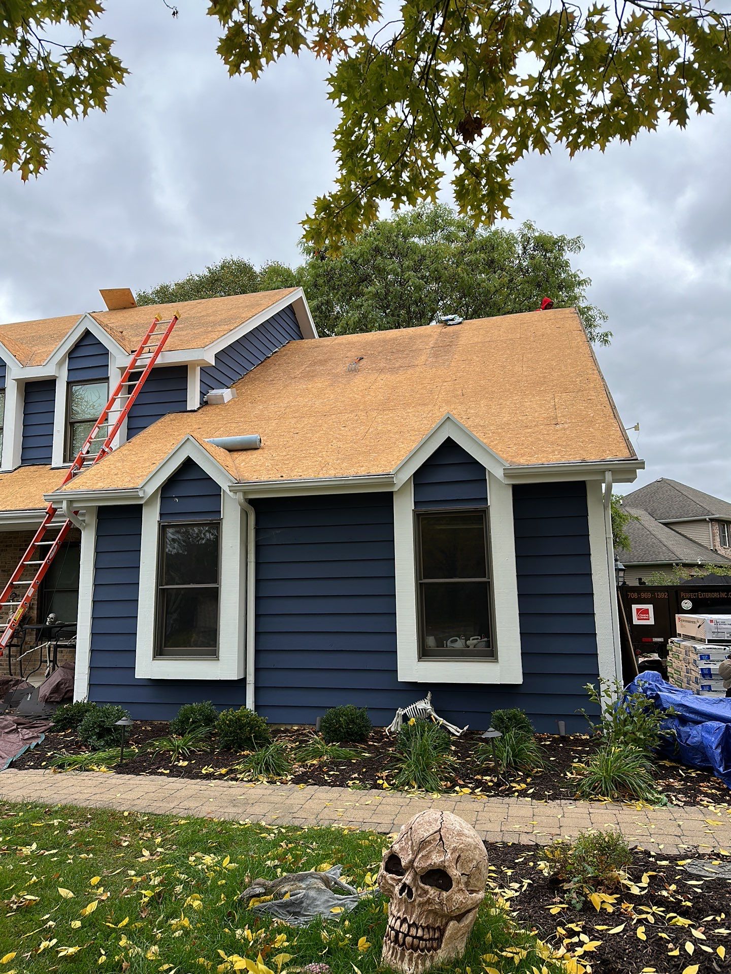Residential Roofing Installation using Malarkey Roofing by Perfect Exteriors Inc. 