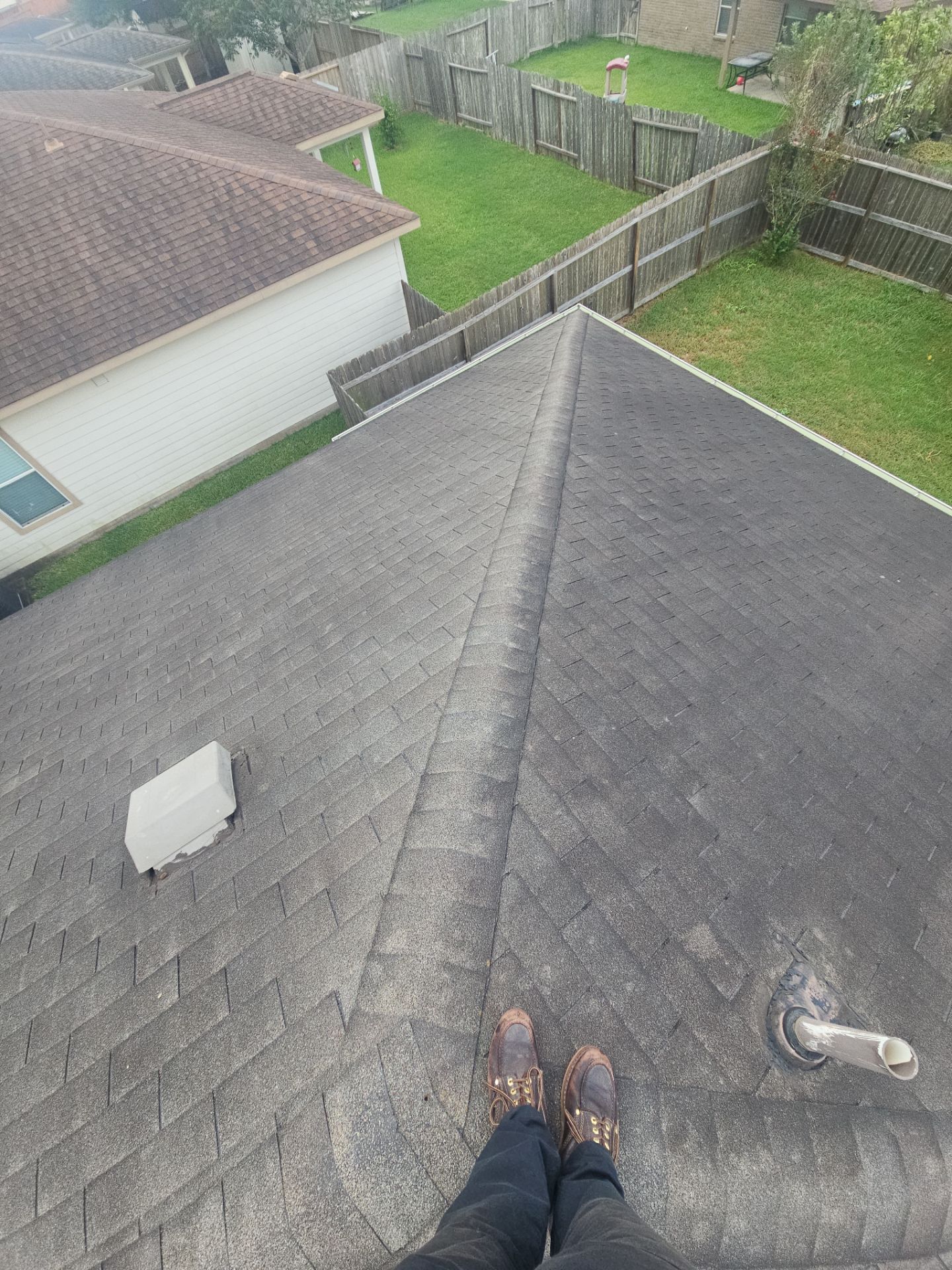 Residential Roofing Repair using Owen's Corning Duration (Lifetime) Shingles by Roof Repair Company