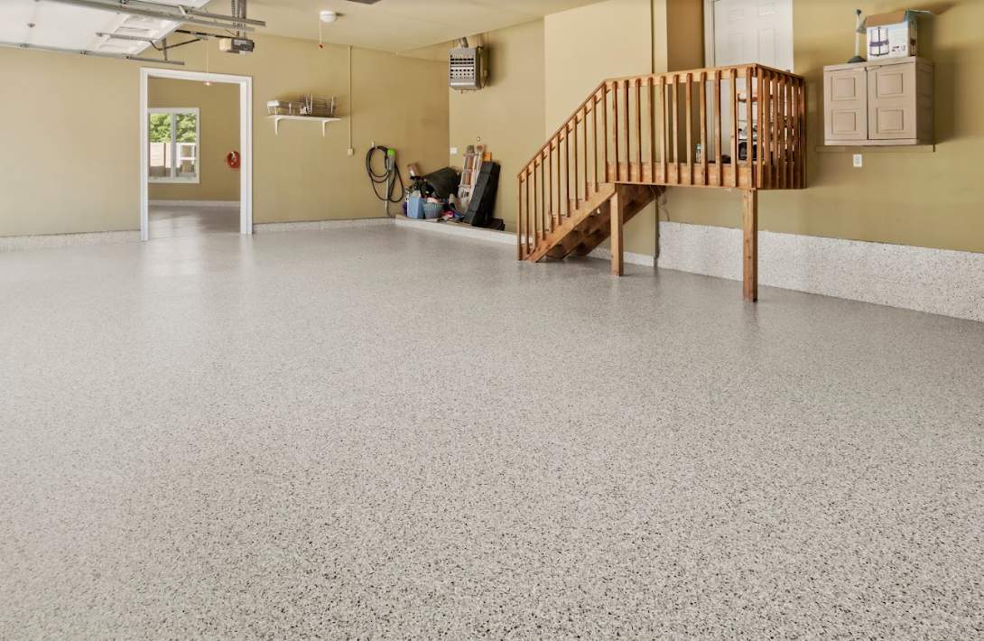 Bhajwat Residence - Garage Floor Coating by Level 10 Coatings