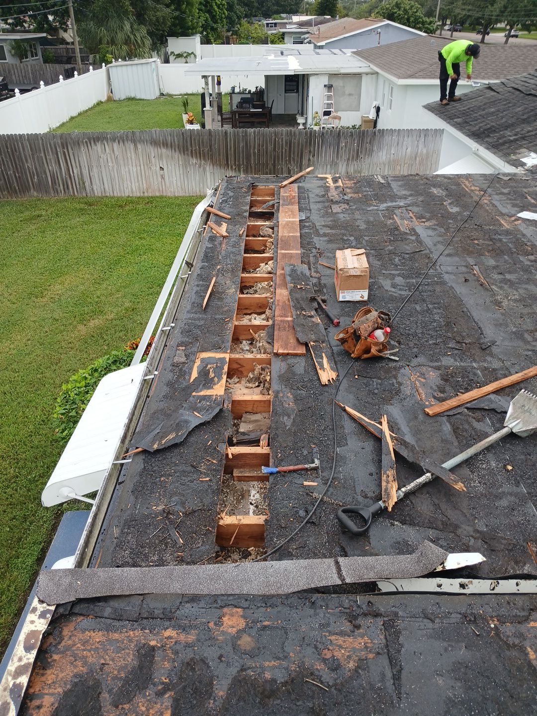 Project in St. Petersburg 33702 by Mitchell Roofing Company LLC