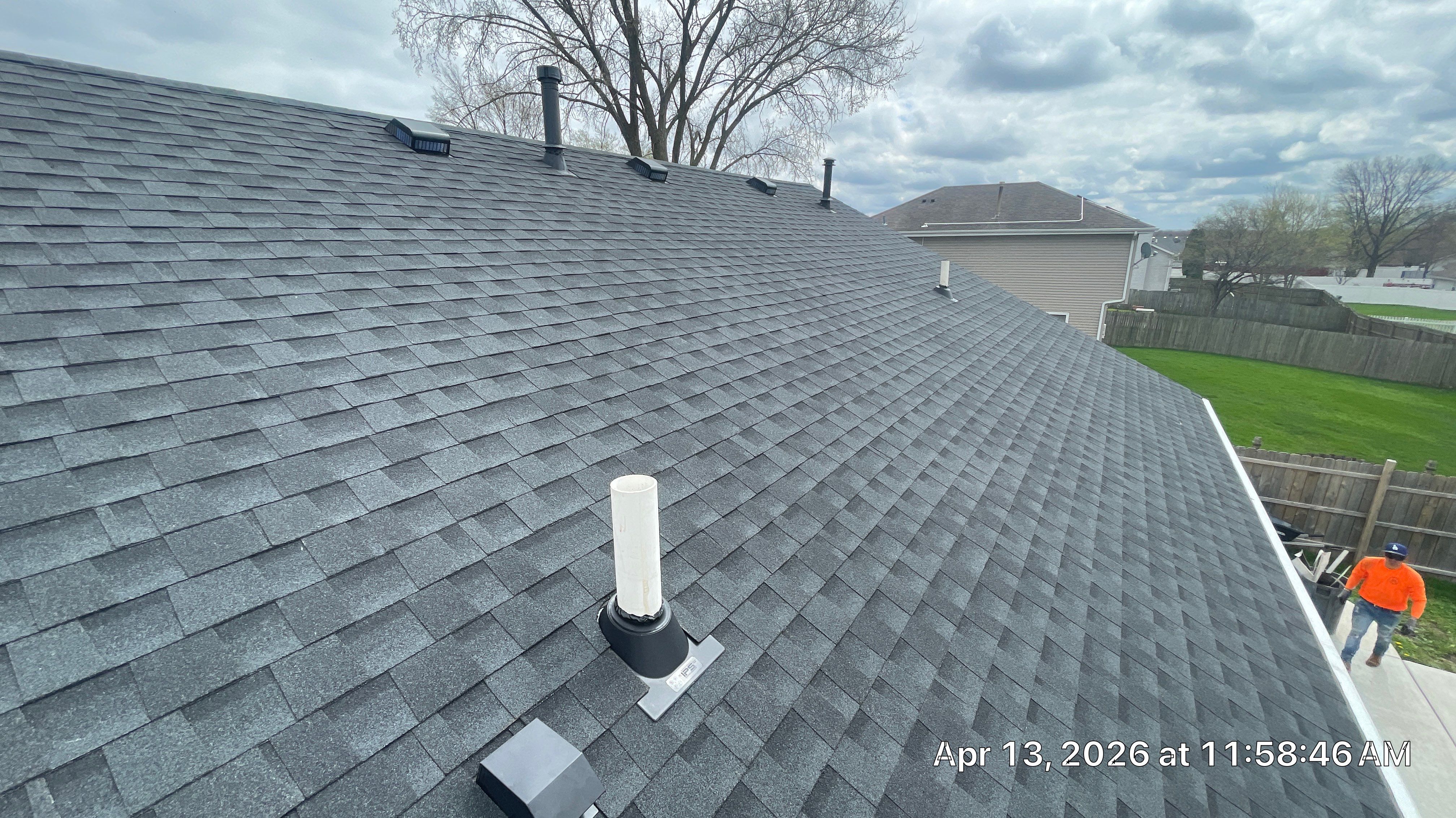 Roof replacement by Optimal Home Improvement 