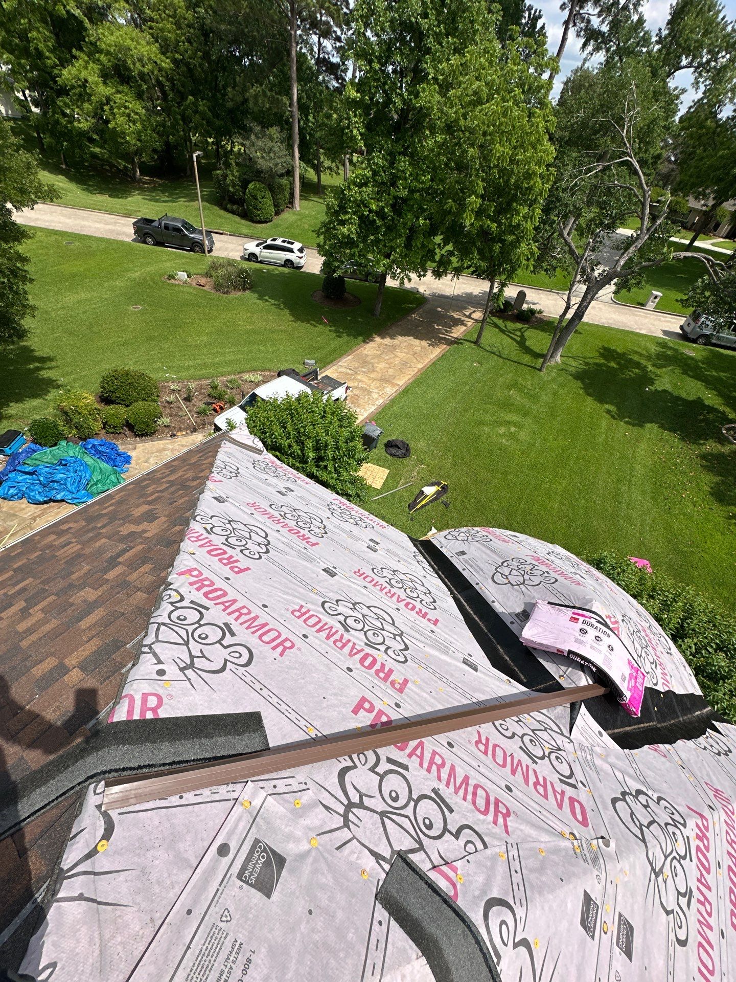 Project in Montgomery by Motion Roofing
