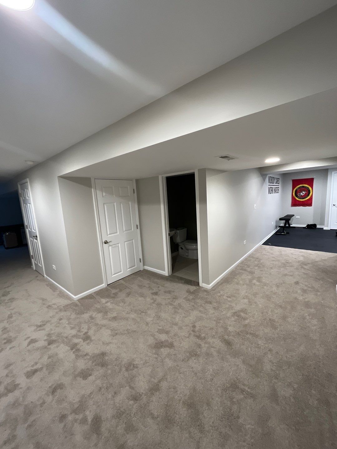 Overhead Drain Pipe Leak in Basement by Chicagoland Water Medics