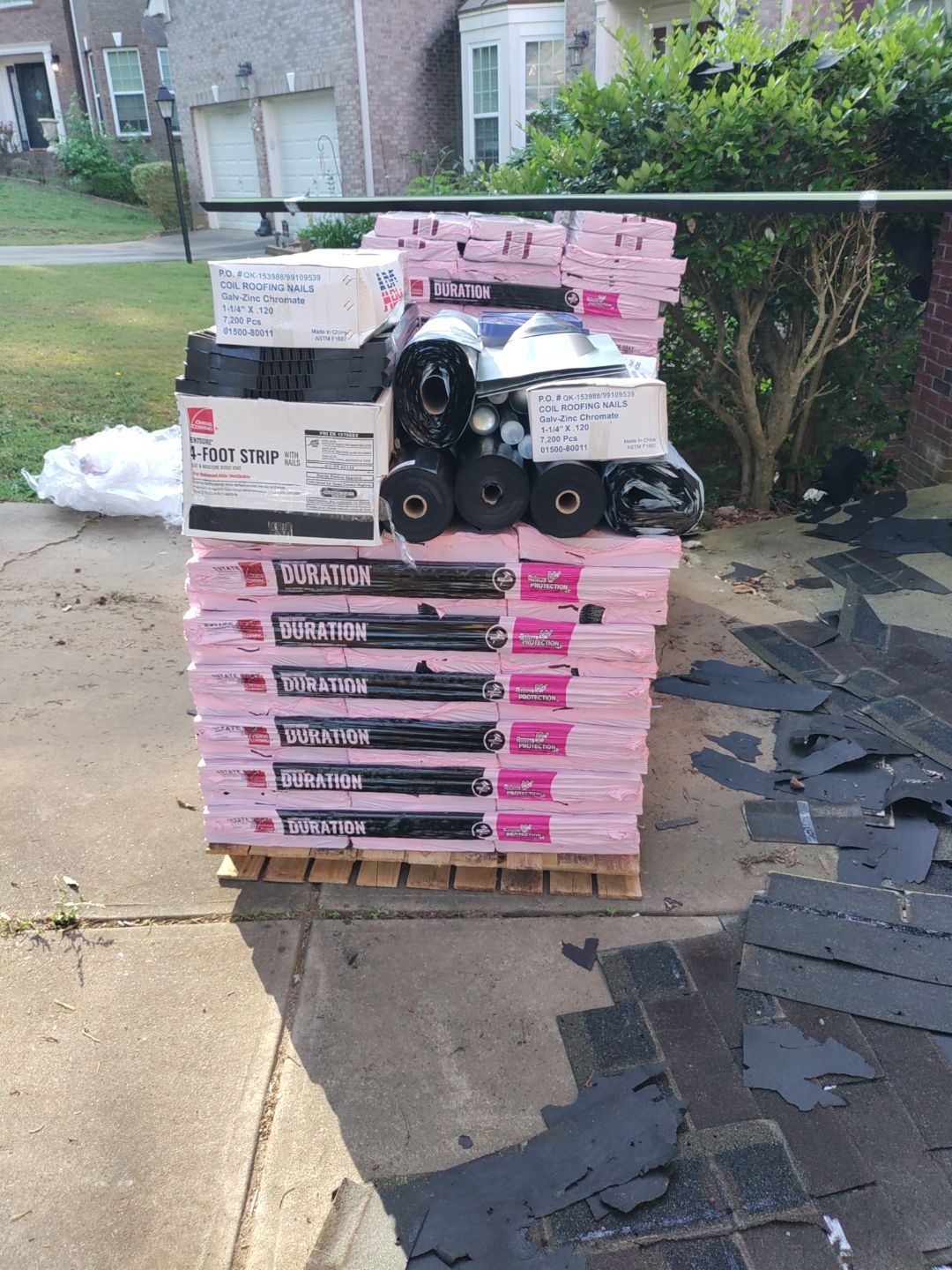 Residential Roof Replacement using Owens Corning Estate Gray by Inspector Roofing and Restoration