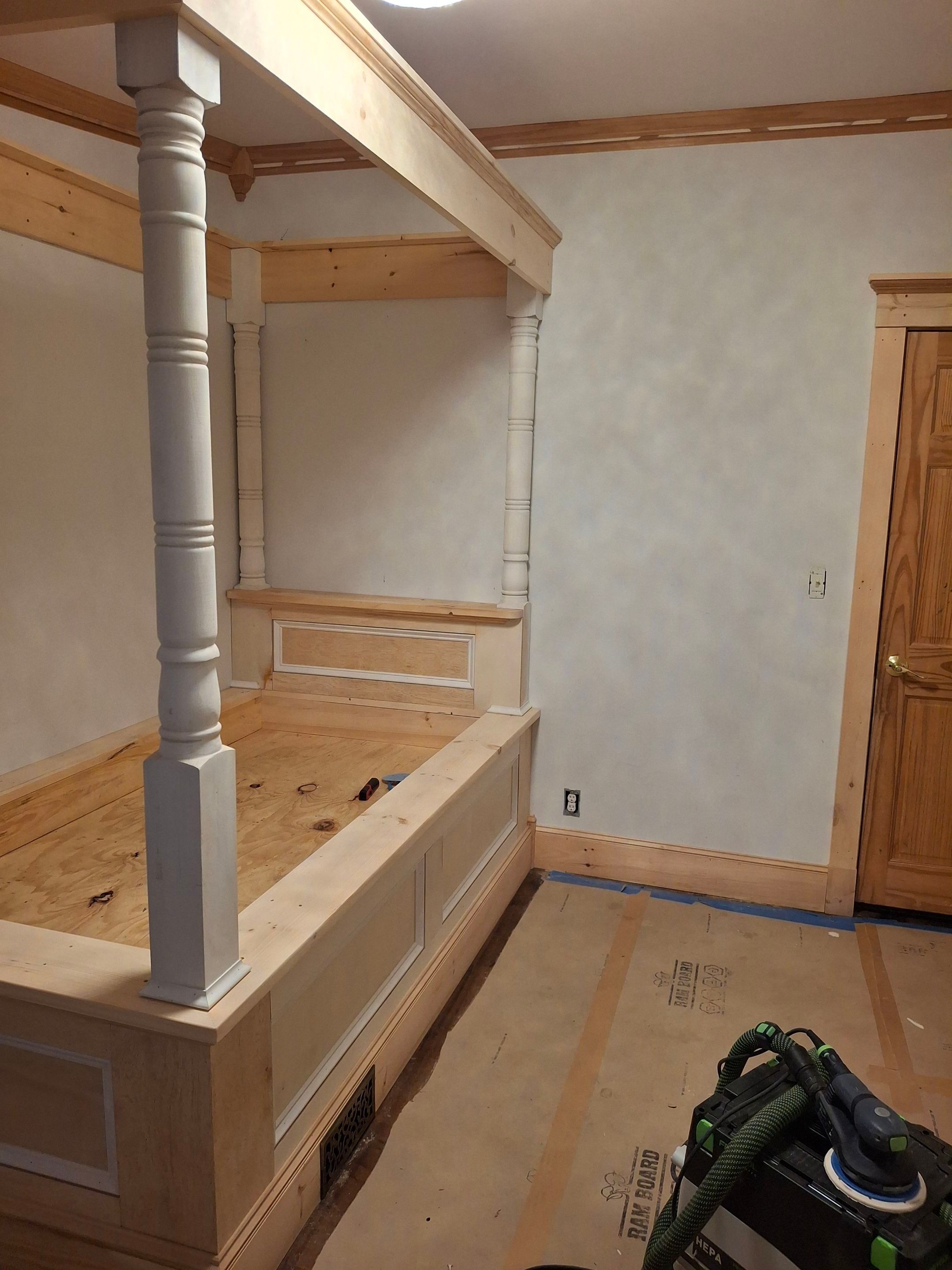 Bedroom Remodel using Sherwin Williams by Big Pine Panting Inc