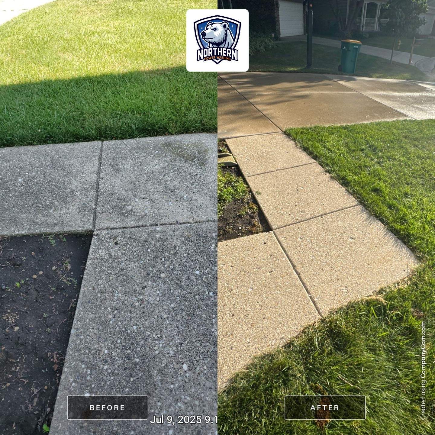 Exterior House Washing & Property Cleaning by Northern Power Washing LLC.