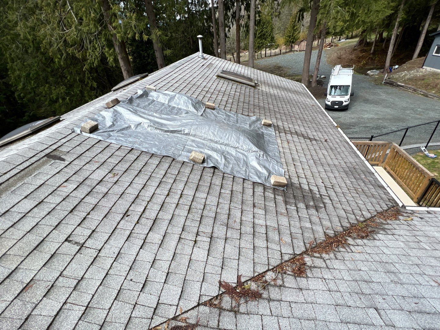 Residential ReRoofing Installation using 12" Prolok metal by Top Notch Roofing Inc
