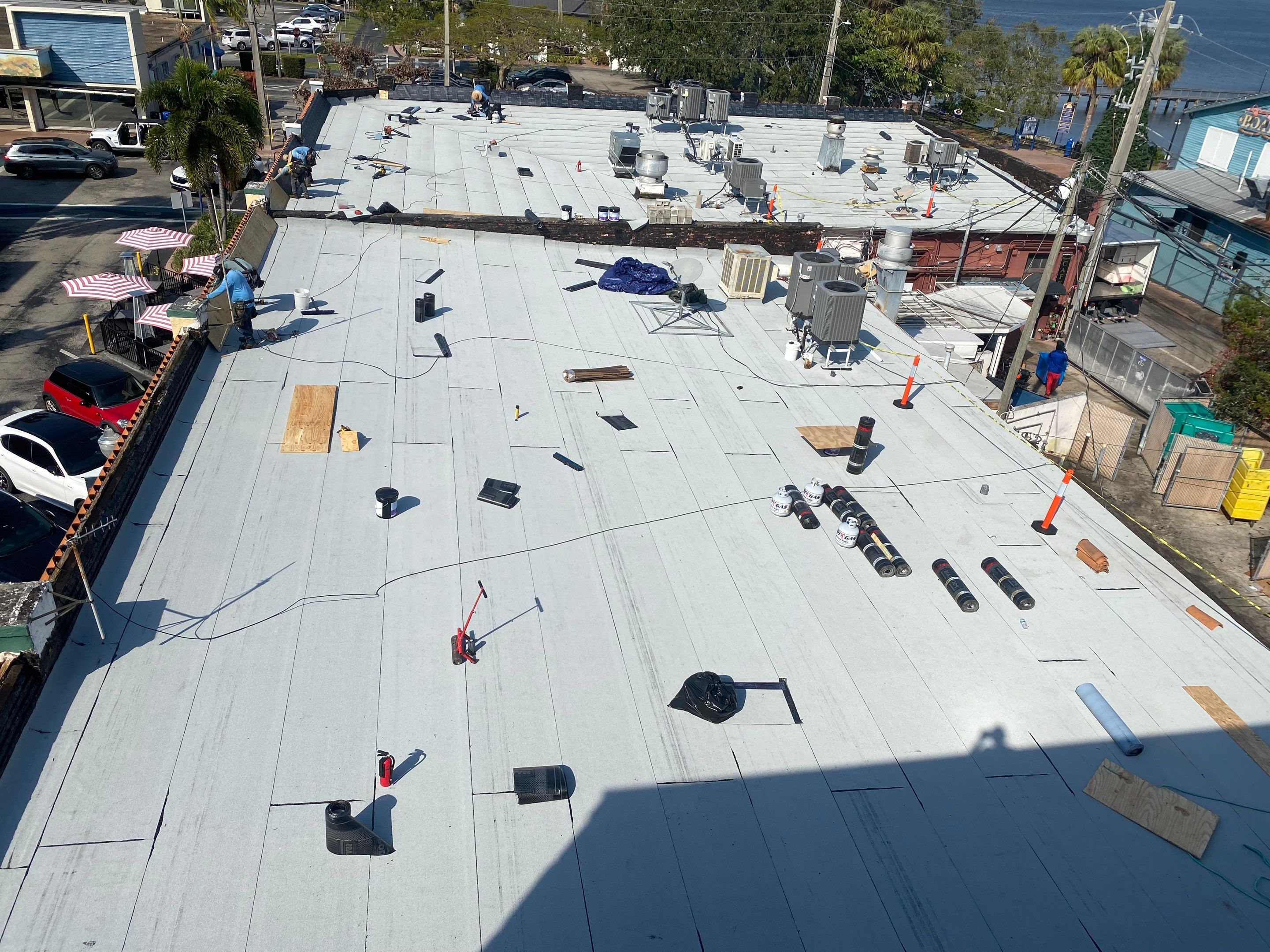 Torch Applied Modified Bitumen Roof Replacement by Sailfish Roofing