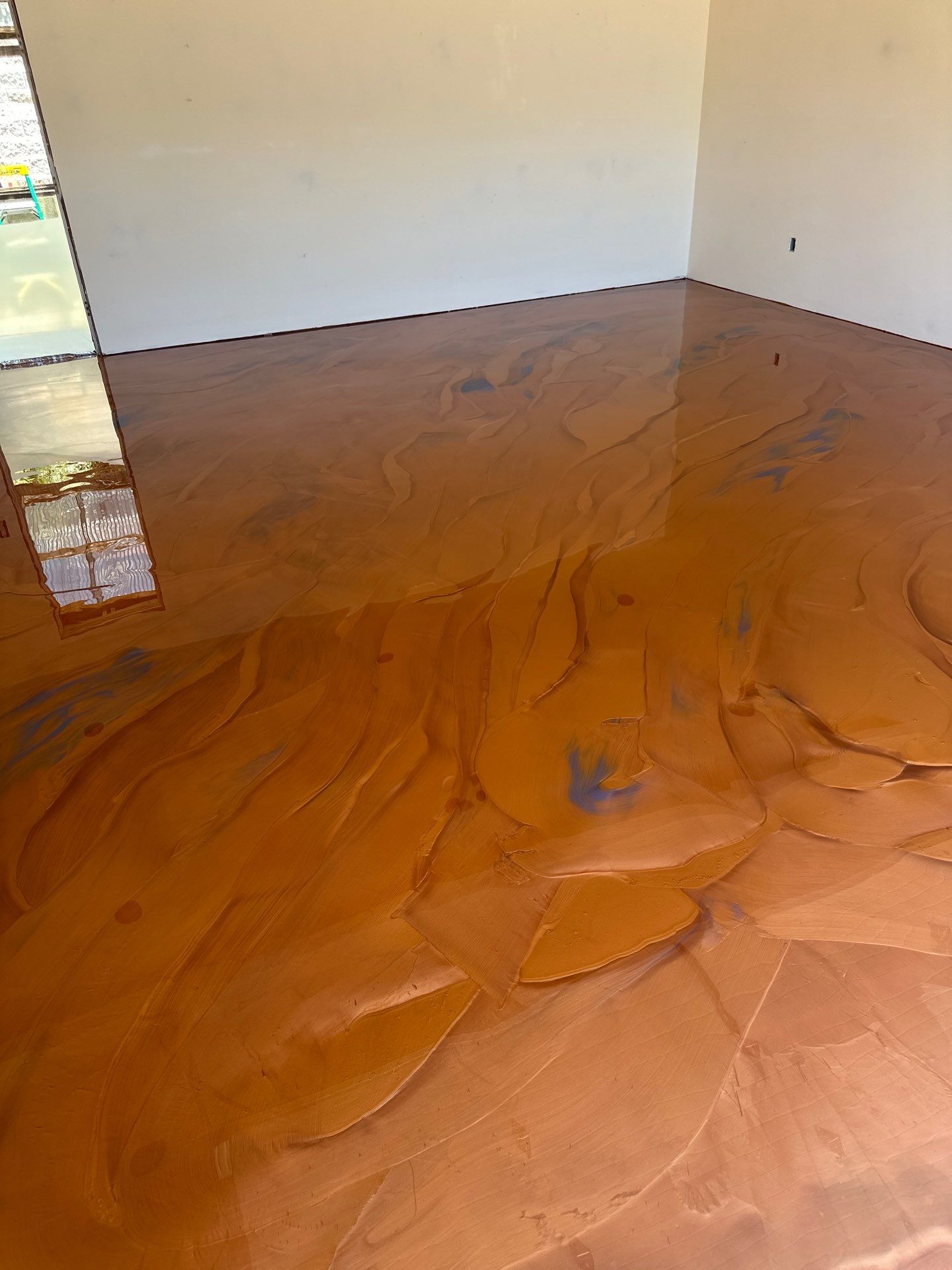 Custom Metallic Epoxy Garage Floor Coating in Morro Bay by MGP Coatings
