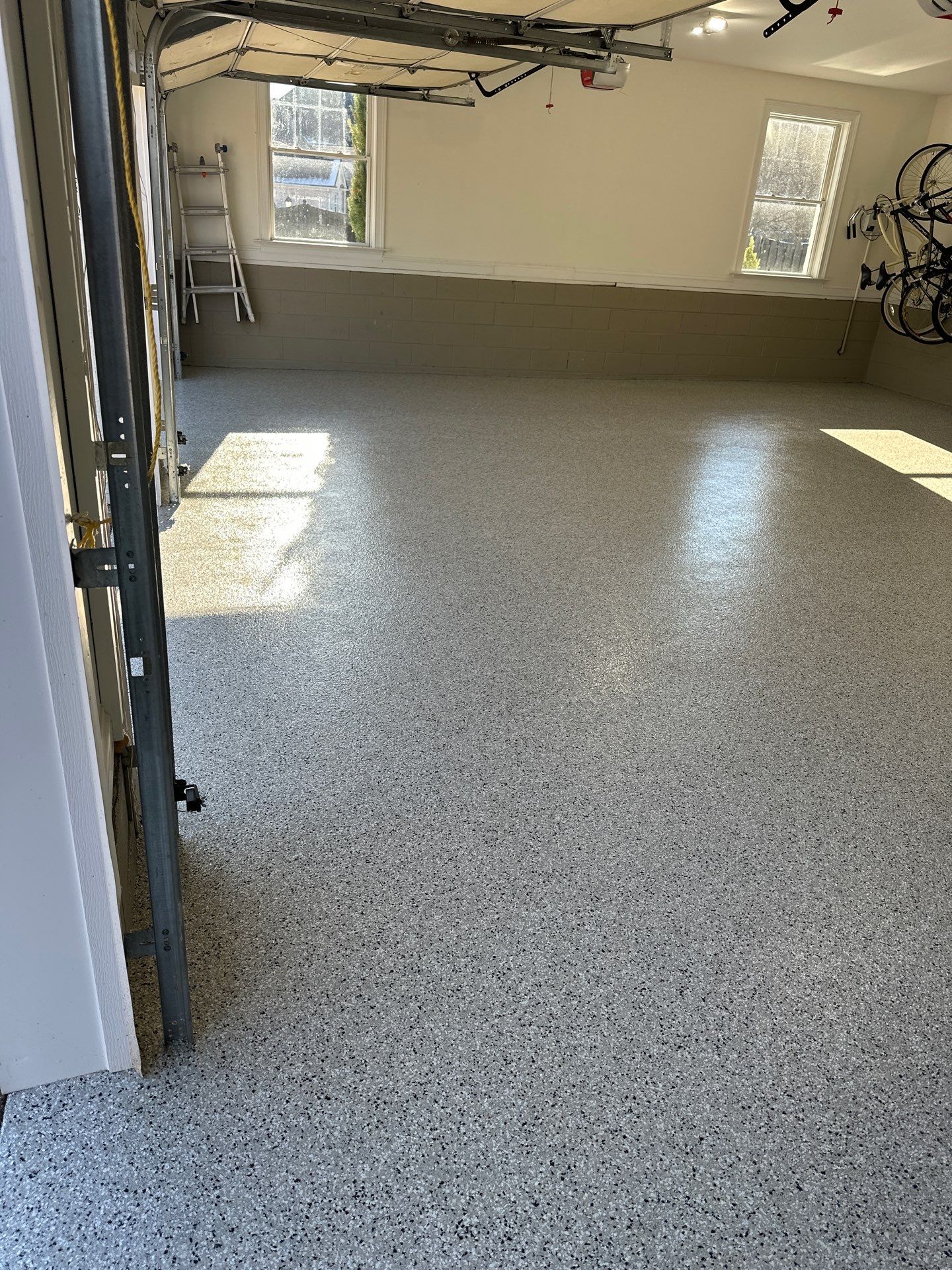Garage Floor Coating using Cabin Fever by My Garage Floor Guys