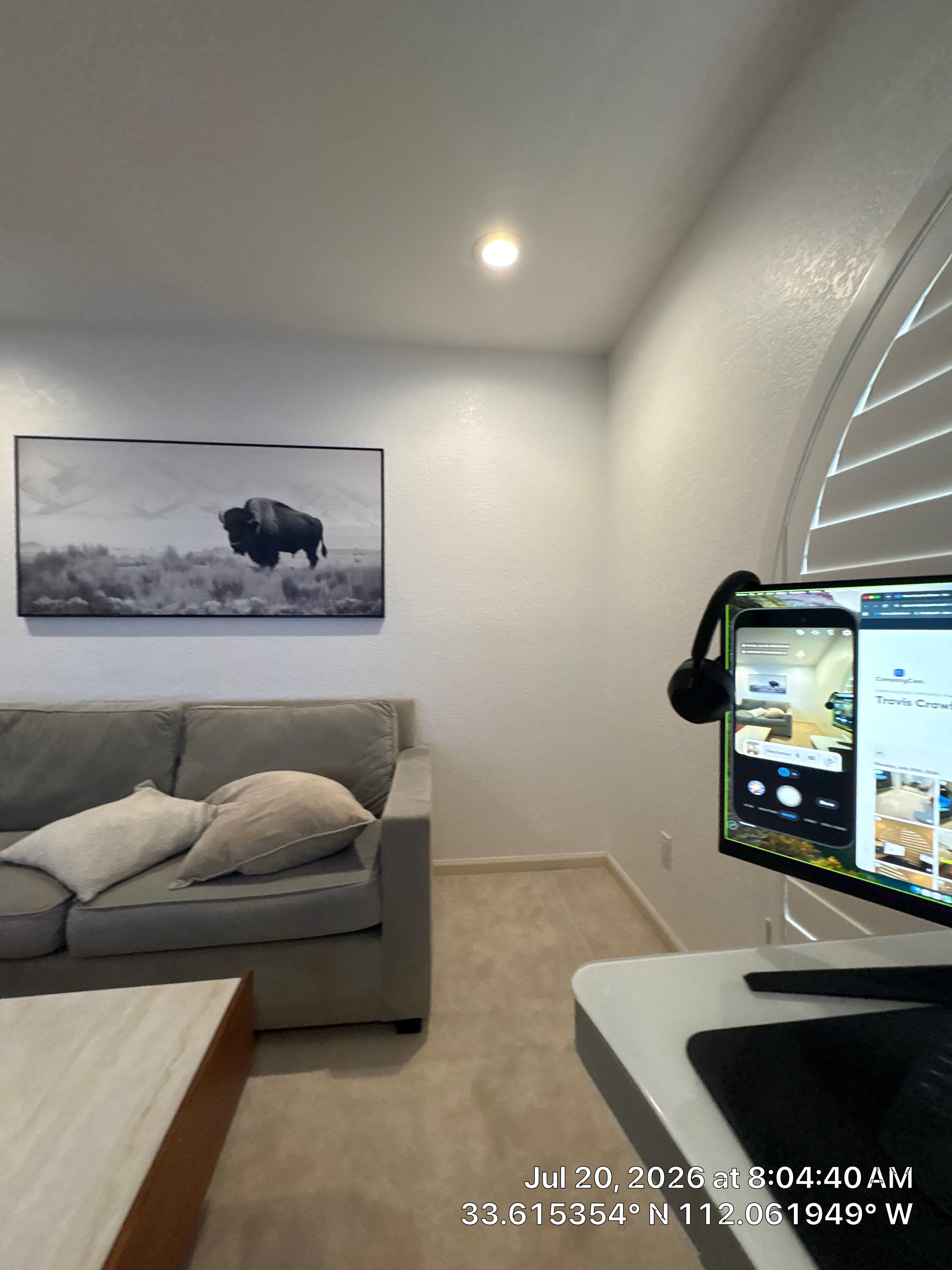 Phoenix Residential Electrical and Home Office AV Installation by CompanyCam Sales Demo