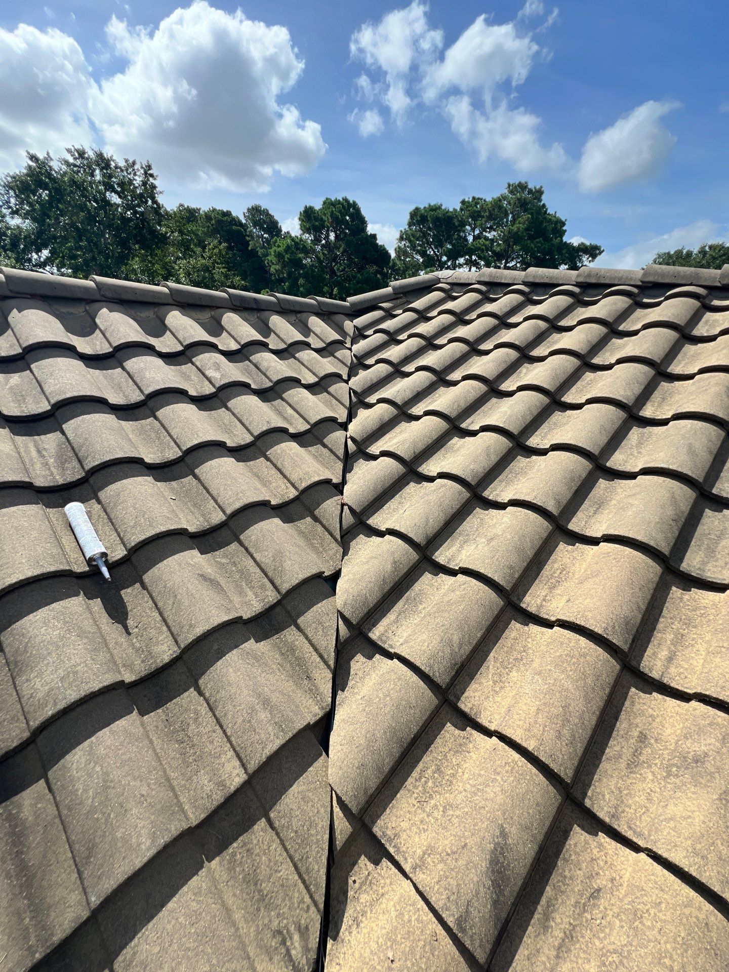 Residential Roofing Repair using tile by Roof Repair Company