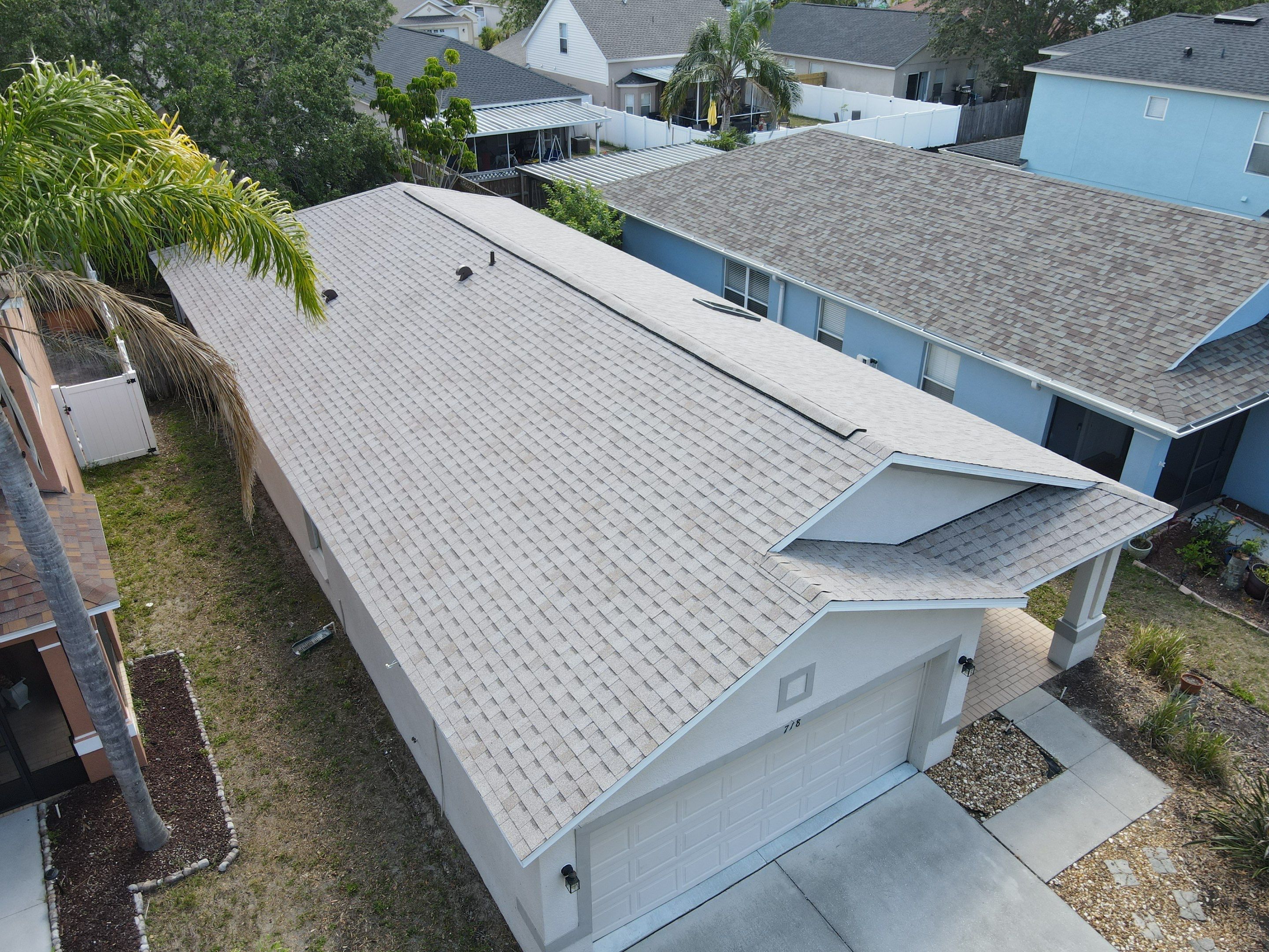Roof Replacement in Ruskin, FL. by Steadfast Roofing 