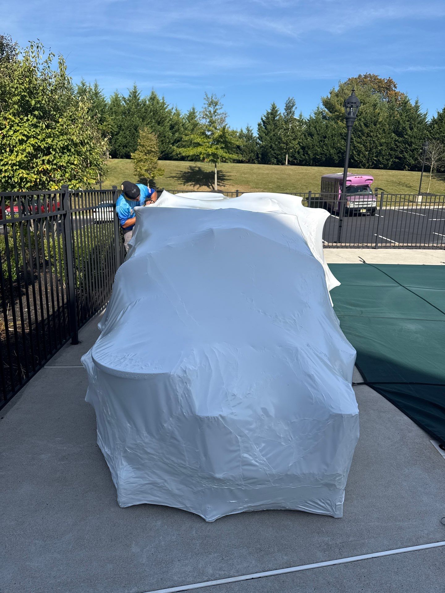 Shrink Wrapping in South Amboy, NJ by Clearview Washing