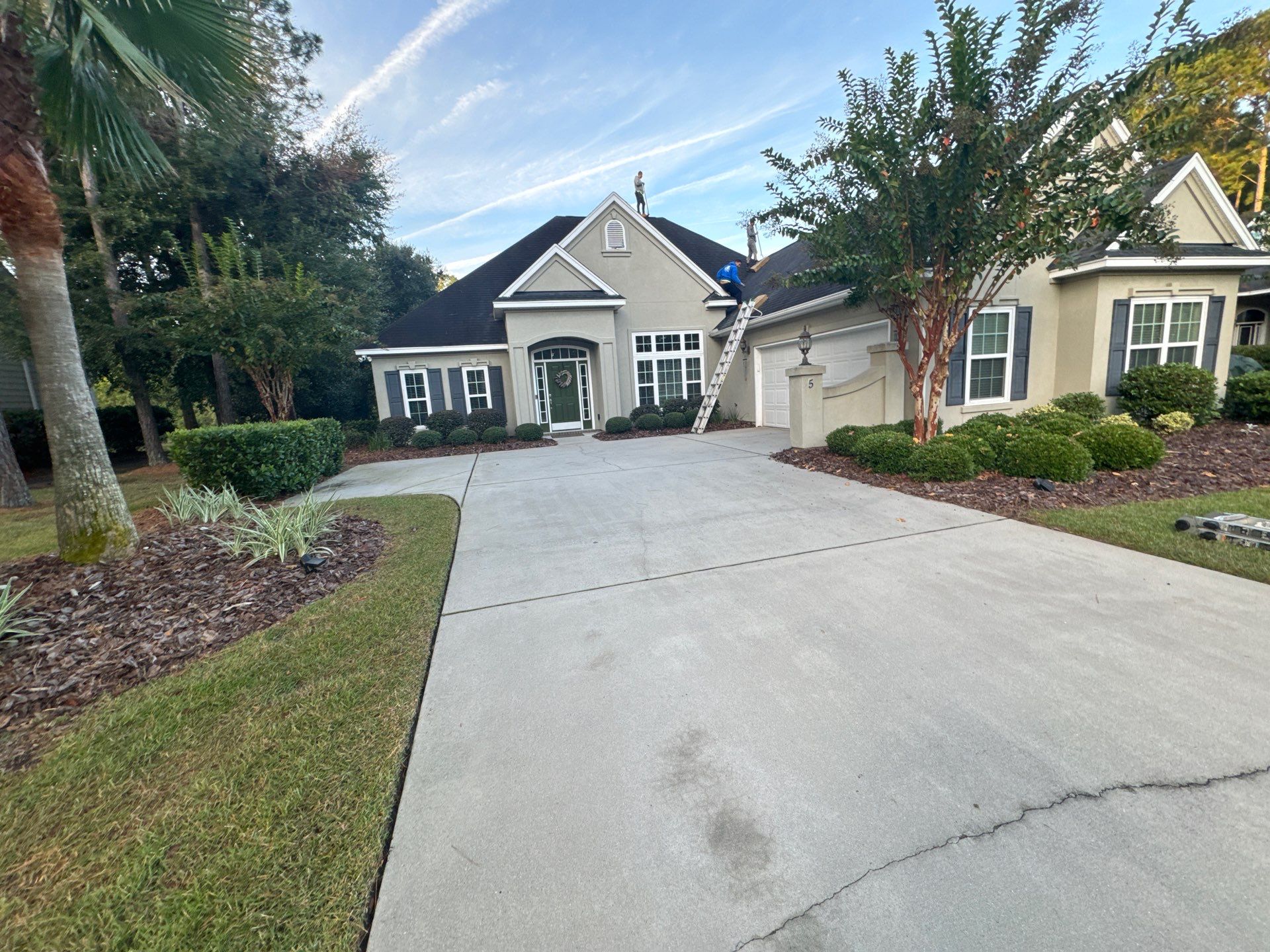 Residential Roofing Installation using Atlas Pinnacle Pristine Pewter by Talya Roofing