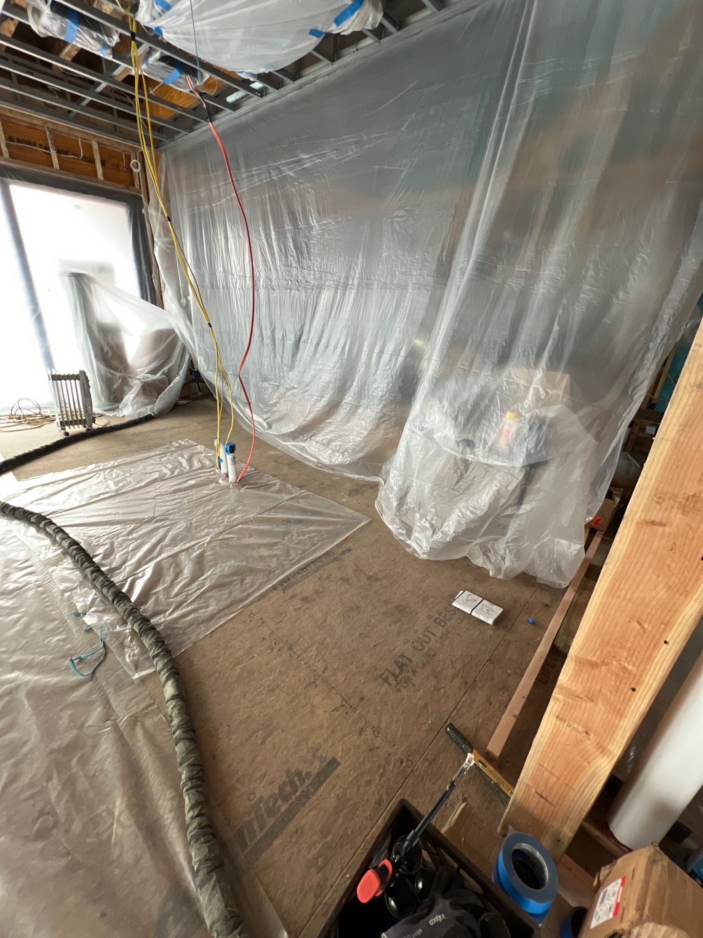 New Construction using Closed Cell Spray Foam by NYS Foam & Energy