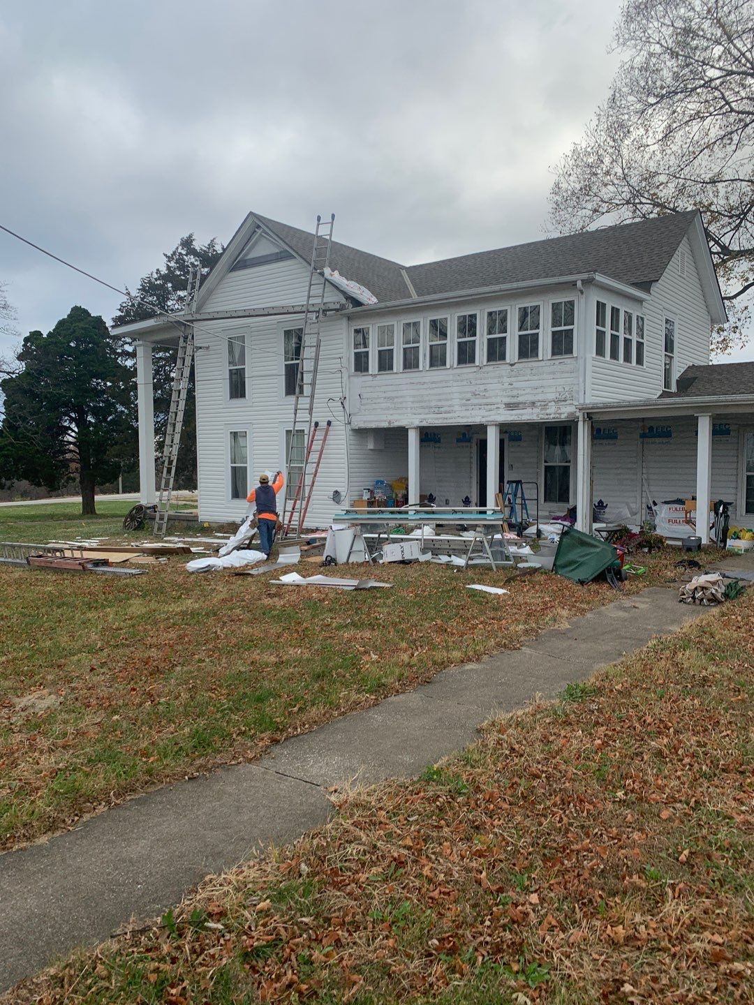 Siding Installation using Market Square by EEC  Windows, Siding & Roofing 