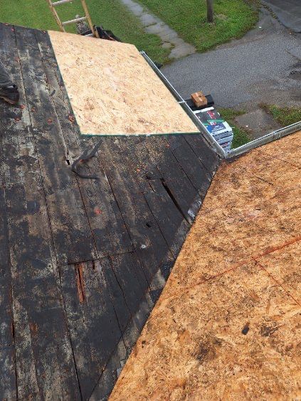 Residential Roofing Installation using Titan Thunderstorm Gray by Storm Contracting 